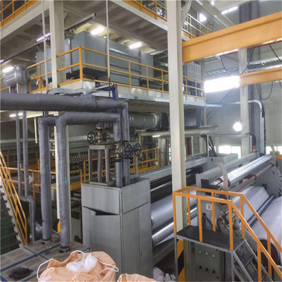 중국 Ss Spunbond 가득 차있는 자동을 가진 Geotextile를 위한 비 길쌈된 직물 기계 협력 업체