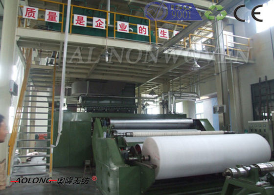 중국 참을성 있는 한 벌 세륨/ISO9001를 위한 기계를 만드는 SMS 폴리프로필렌 비 길쌈된 직물 협력 업체