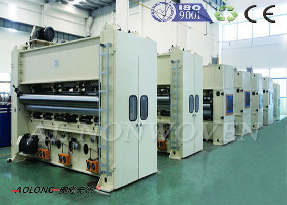 중국 고속 짠것이 아닌 Pcuhing 바늘 직조기 기계 300~1000g/m^2 세륨/ISO9001 협력 업체